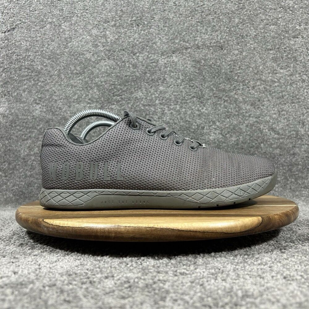 NOBULL Outwork Men’s Sz 9 Women’s Sz 10.5 Gray Athletic Running Training Shoes